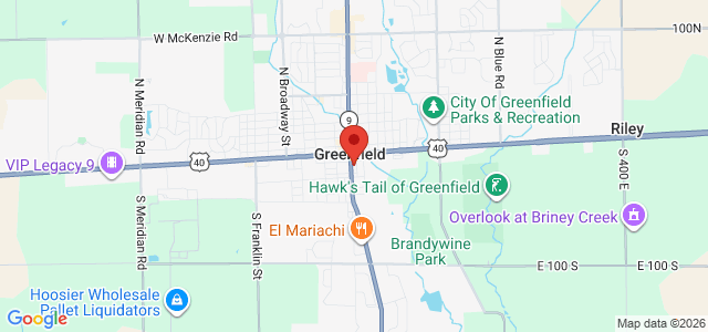 Eric N. Allen office location map