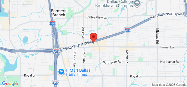 Jerry D. Andrews office location map