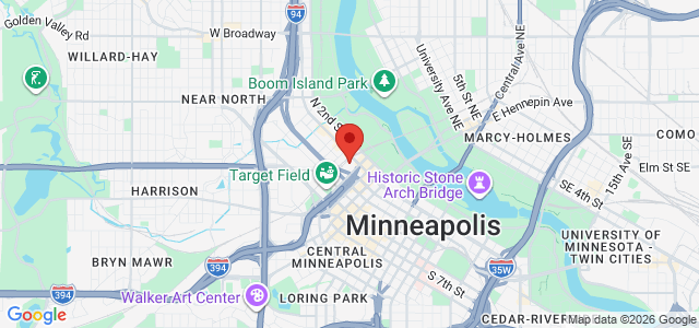 Mark Arneson office location map