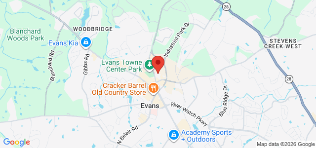 Matt Andrews office location map