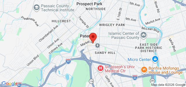 Michael Aquino office location map