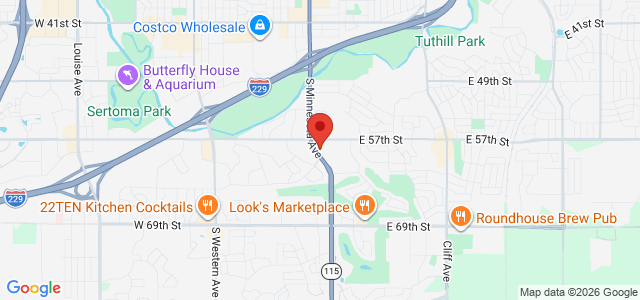Morgan Adams office location map