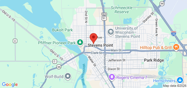 Paul Anderson office location map