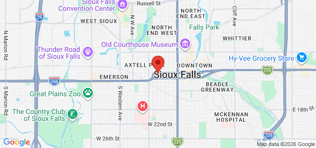Samuel P. Alvine office location map