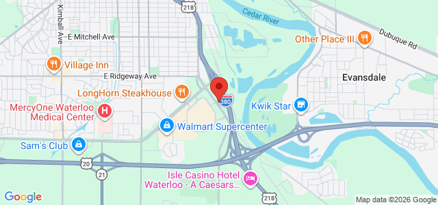 Timothy D. Ament office location map
