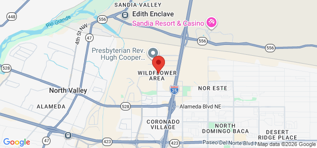 Caela J. Baker office location map