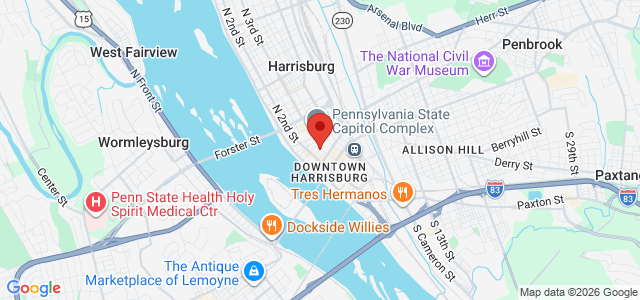 Charles O. Beckley II office location map