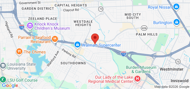 Chet G. Boudreaux office location map