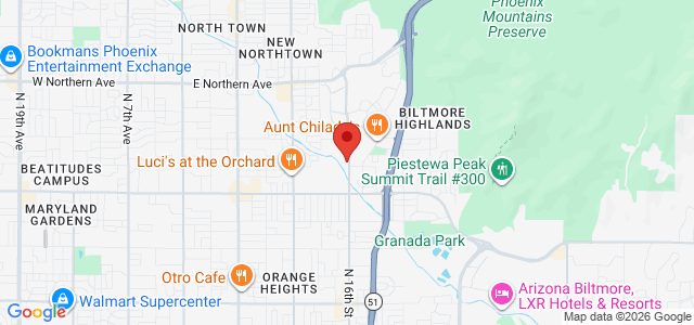 Daniel P. Beeks office location map