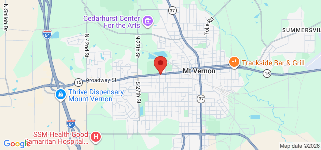 Derek Alan Baker office location map