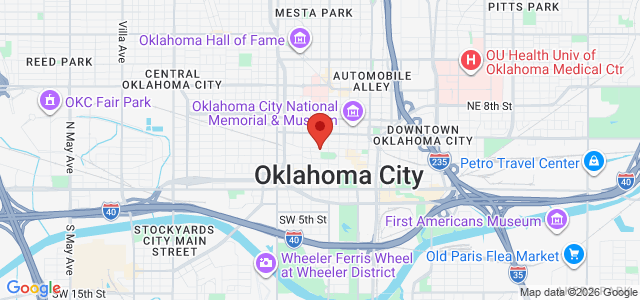 Glenn Brown office location map