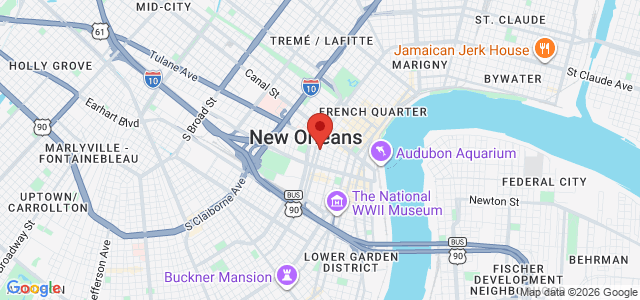 Helen Hairston Babin office location map