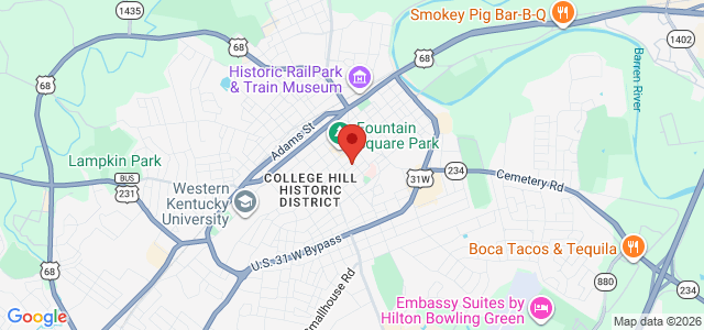Hon. Matthew J. Baker office location map