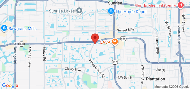 Jack Bariton office location map
