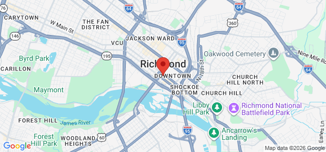 John P. Brown office location map