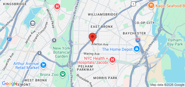 Joseph Bove office location map