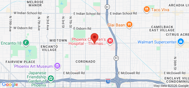 Justin Beresky office location map