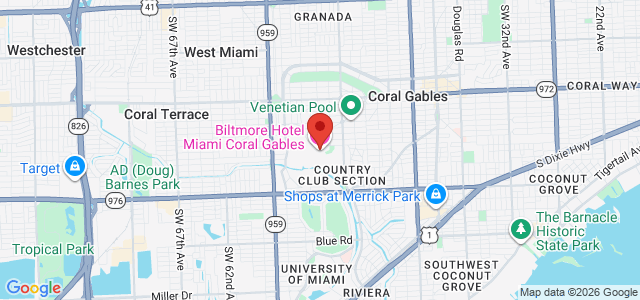 Kenneth Joseph Bush office location map