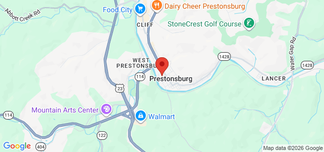 Larry Dean Brown office location map