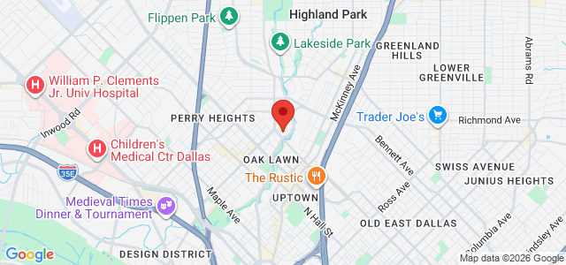 Liz Branning office location map