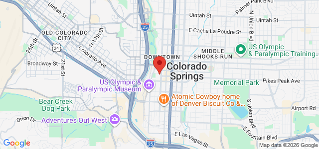Peter Blink office location map