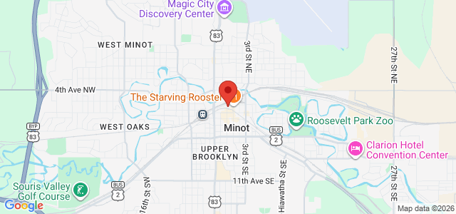 Philip Edward Becher office location map