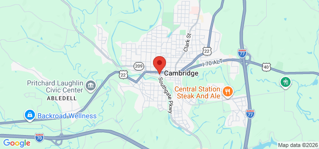Taylor P. Bennington office location map