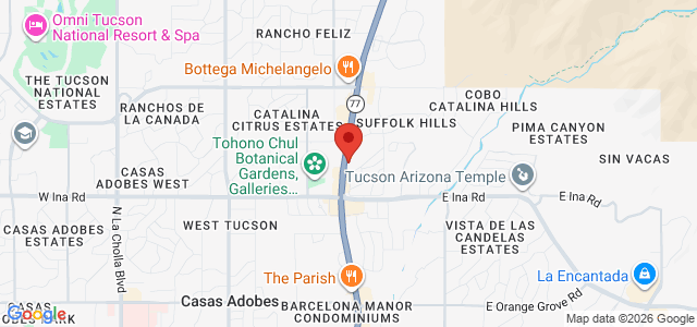 Thomas Alex Benavidez office location map