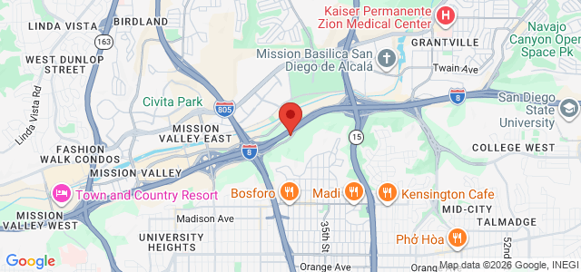 Tristan Brown office location map