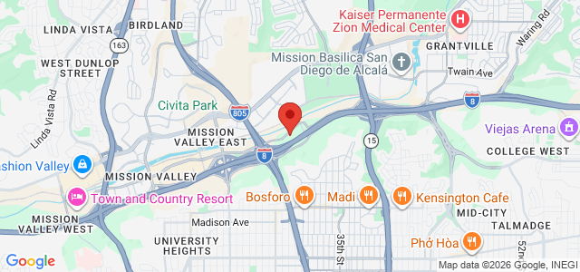 Warren Paul Beck office location map