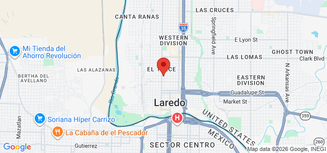 Abundio Rene Cantú office location map