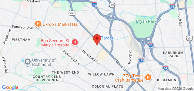 Charles C. Cosby Jr. office location map