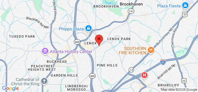 Derric Crowther office location map