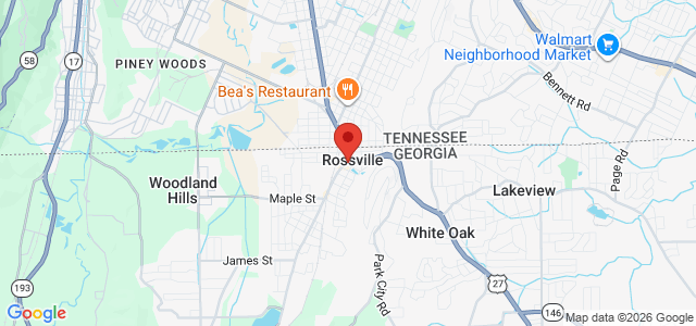 Doug Cox office location map