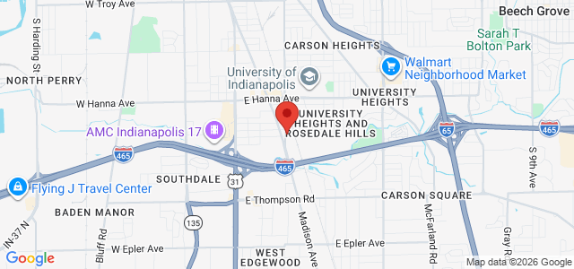 Elisha Comer office location map
