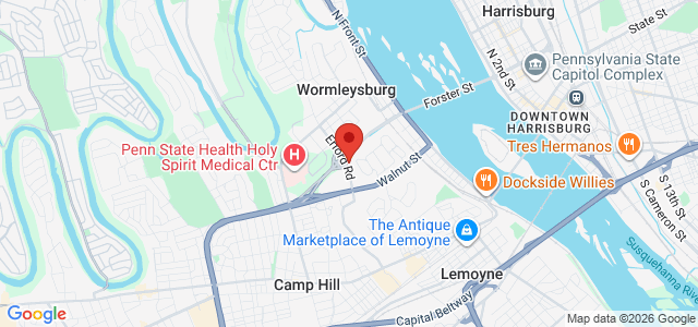 Frank P. Clark office location map