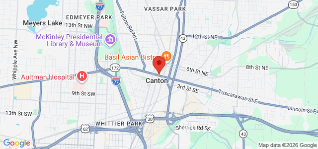 George Ian Crawford office location map