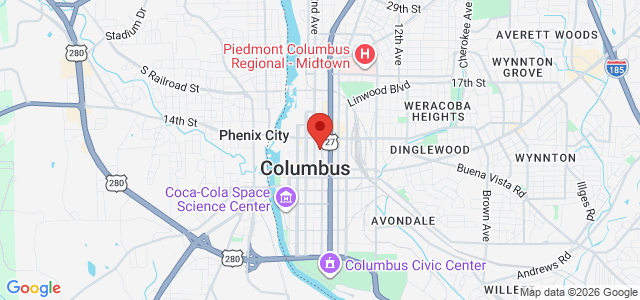 Mark Casto office location map