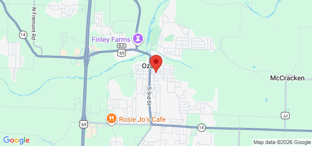 Ron Cleek office location map