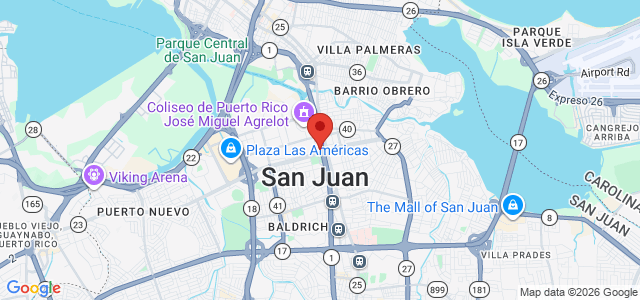 Samuel T. Cespedes Jr. office location map