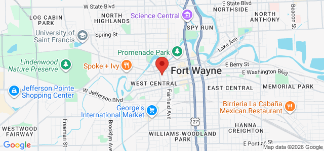 Charles E. Davis office location map