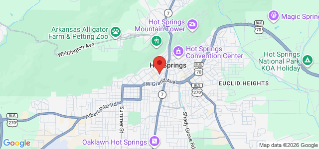Jack W. Dickerson office location map