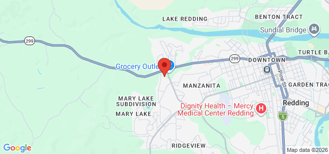 Mike Darlington office location map