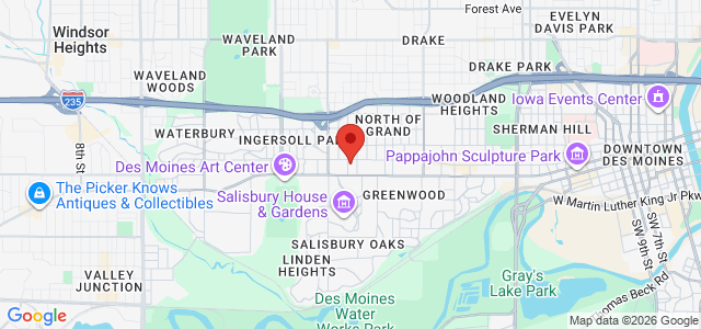 Tom Drew office location map