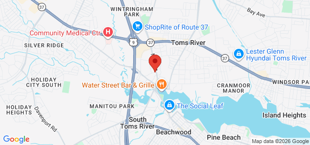 Vincent Joseph DelRiccio office location map
