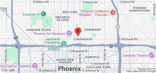Virginia K. Draus office location map