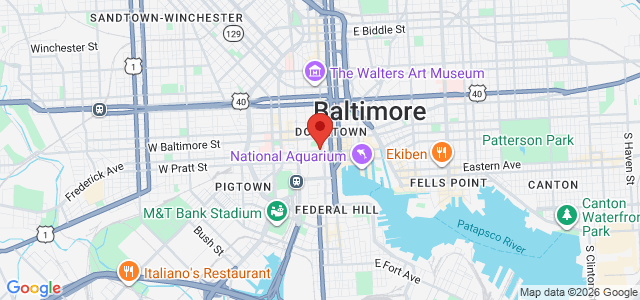 Ashley L. Ensor office location map