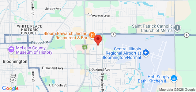 Charles N. Erickson office location map
