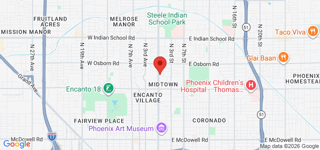 Dennis Evans office location map