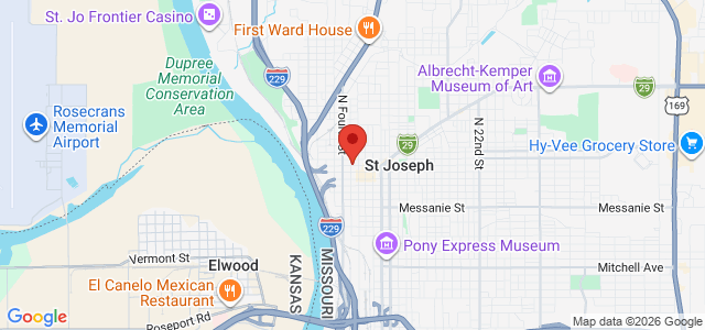 Jason Eslinger office location map